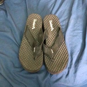 Skechers Cali wedge flip flops